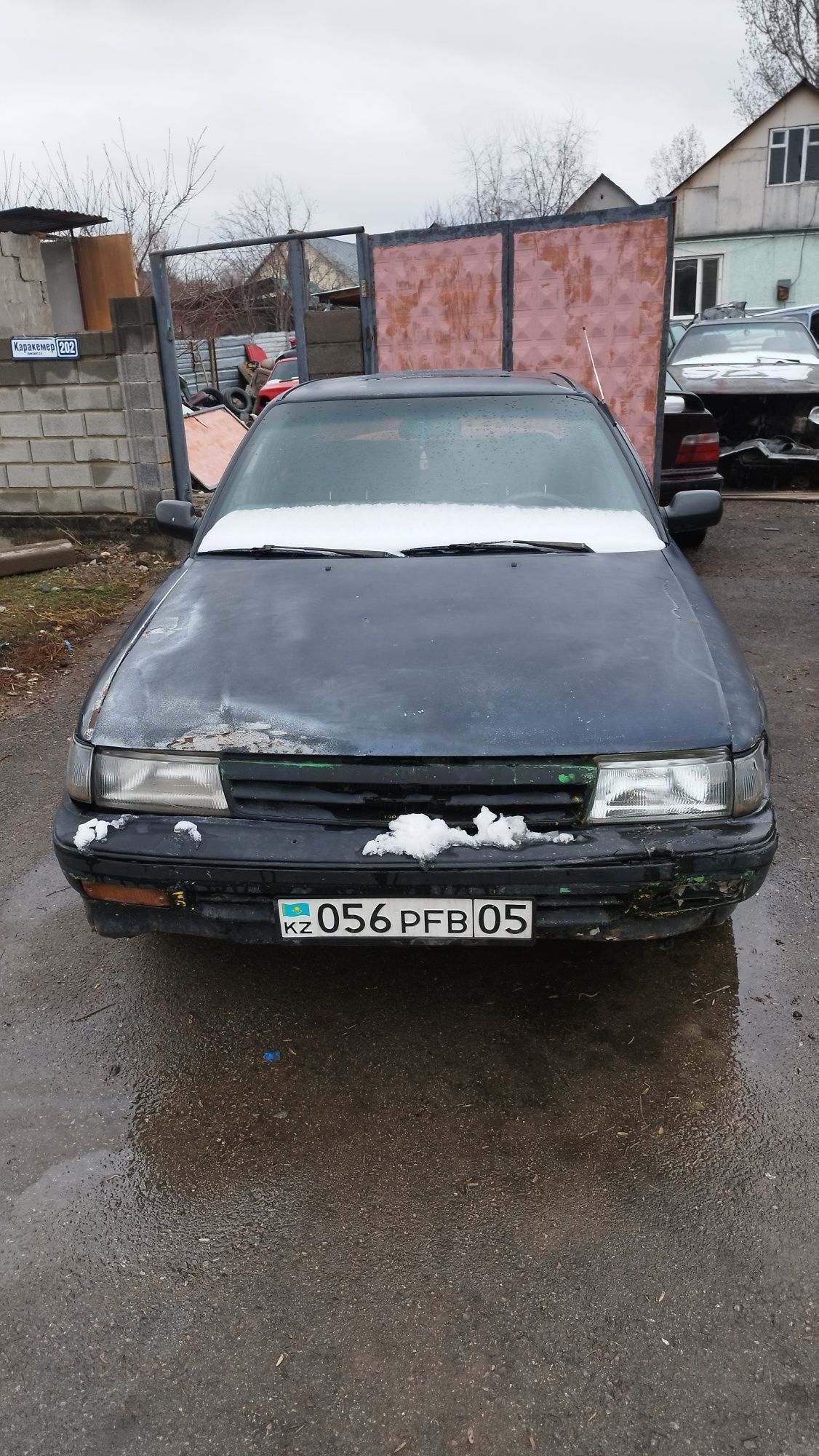 развор тайота карина е 2