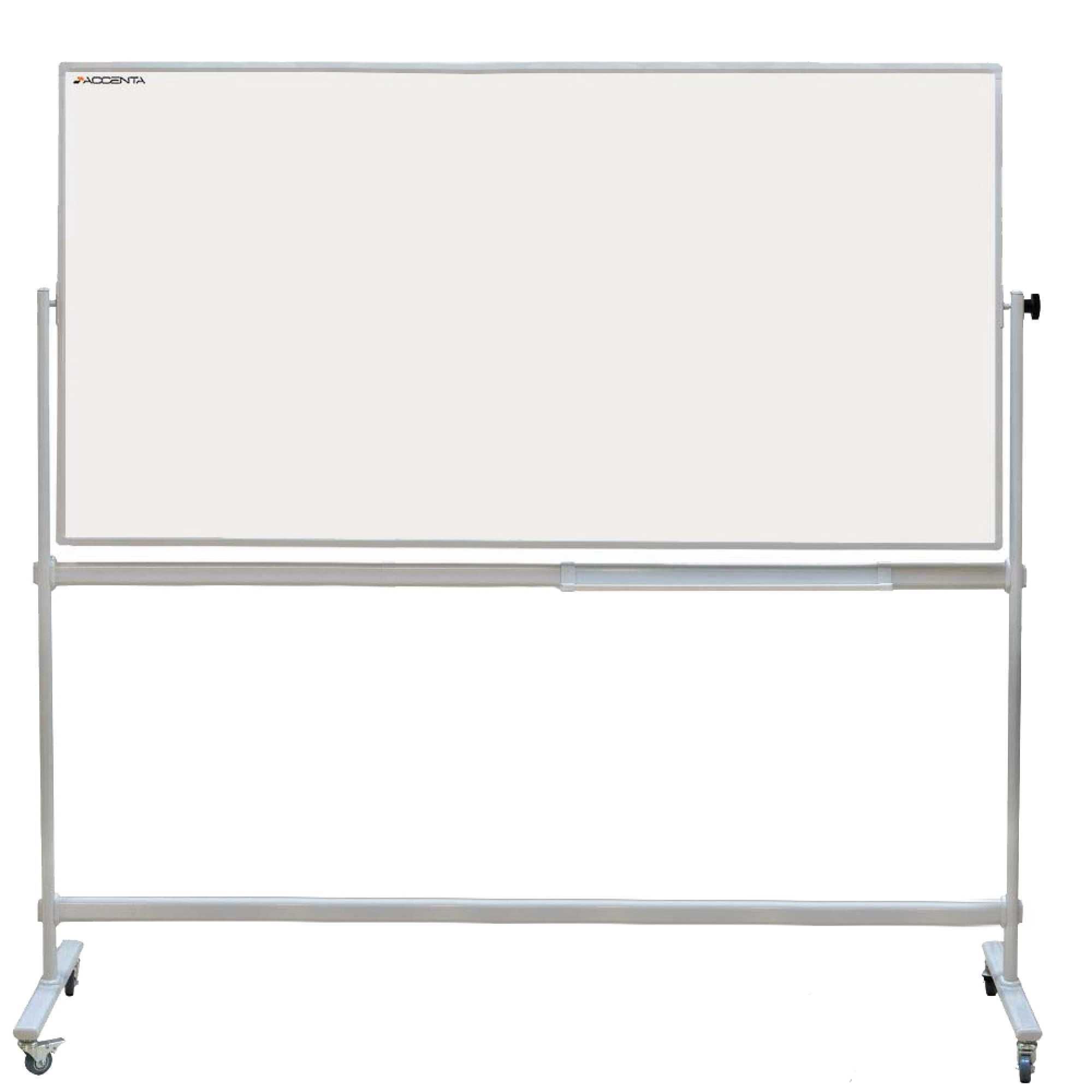 Tabla magnetica Whiteboard, 100x200 cu stativ 4 buc