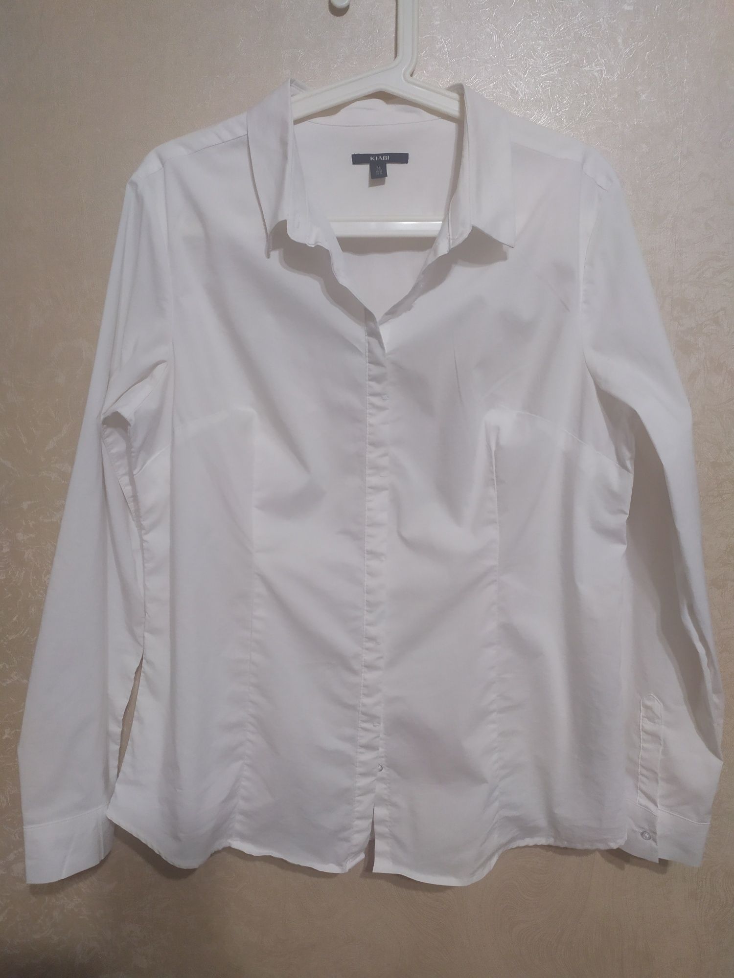 Рубашка белая "KIABI" 52 размер