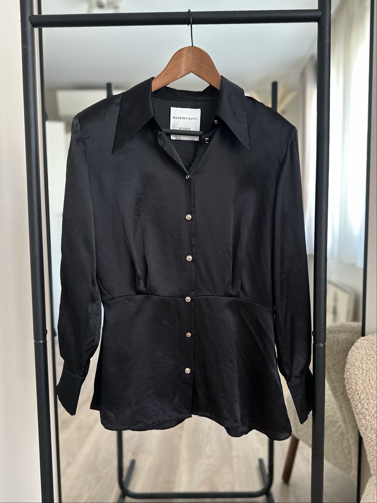 Massimo Dutti Studio риза от 100% коприна
