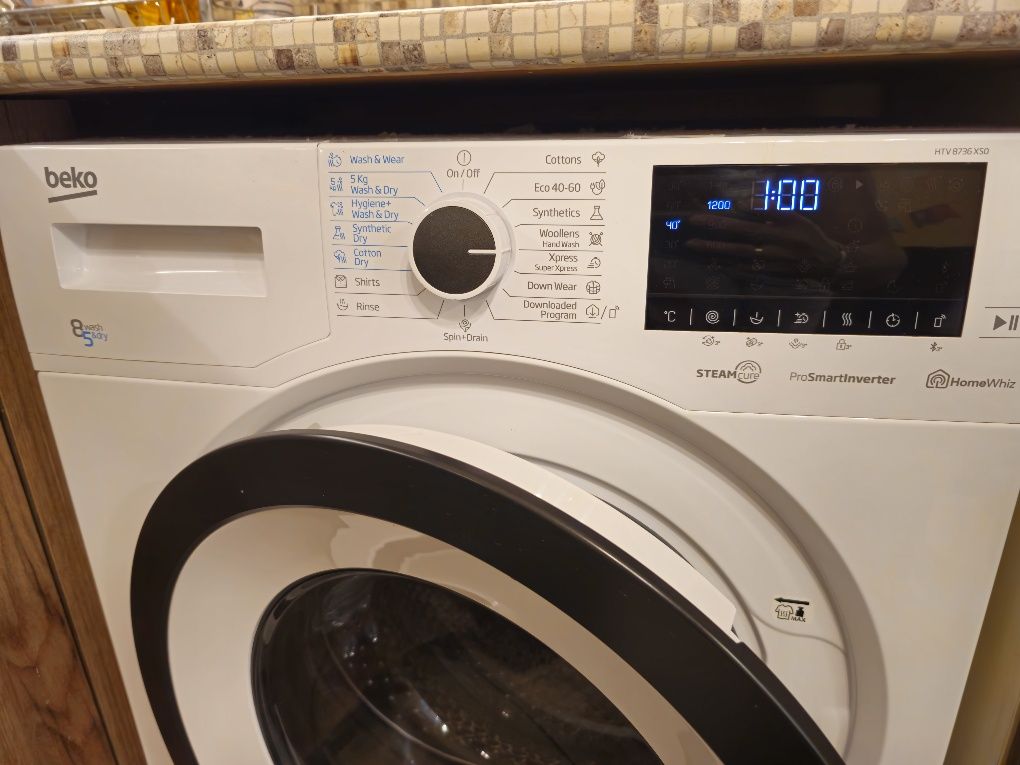 Пералня със сушилмя Beko в гаранция
