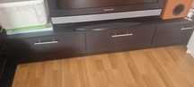 Comoda TV cu sertare,neagra