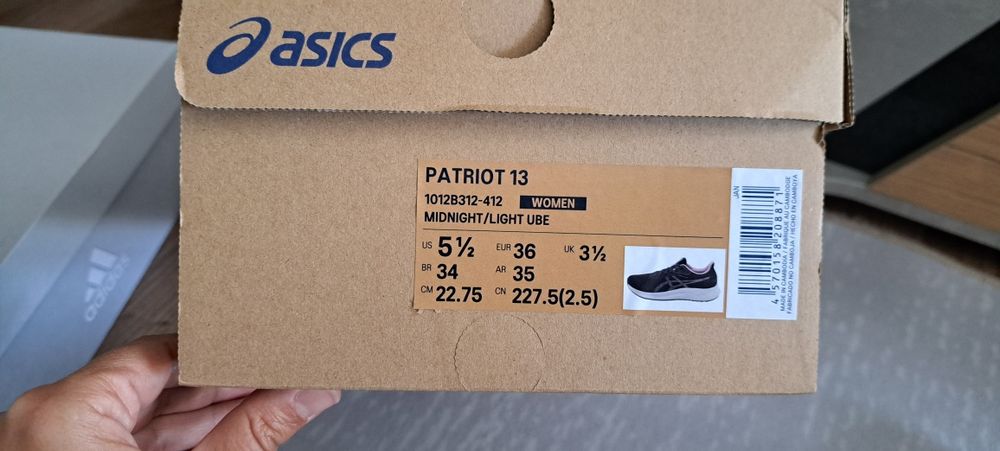 Маратонки Asics Patriot 13, номер 36
