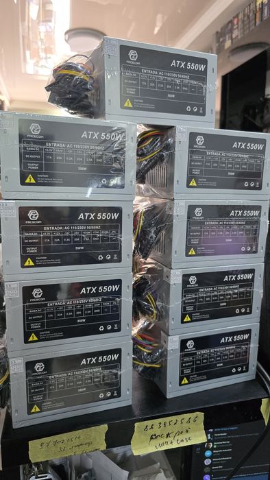 Новый! Блок питание 550w для компьютера