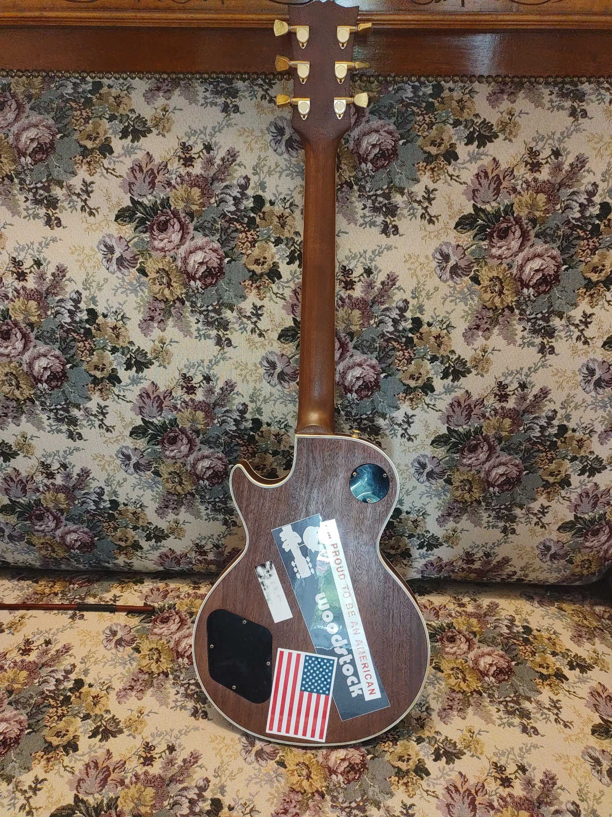 Orville Les Paul Custom Zakk Wylde Confederate "Rebel" Flag chitara