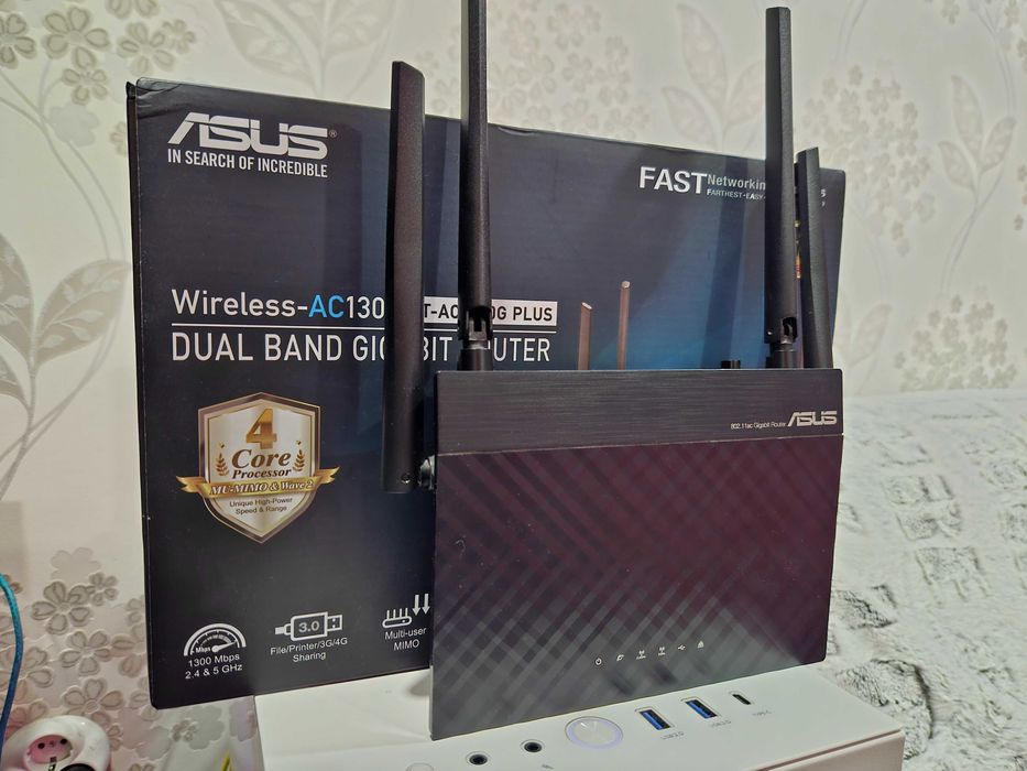 Рутер Asus AC1300G Plus 5Ghz