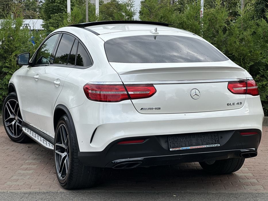 Mercedes Benz GLE 43 AMG 367cp 2016 Panorama/H&K/360”/Distr+/VARIANTE