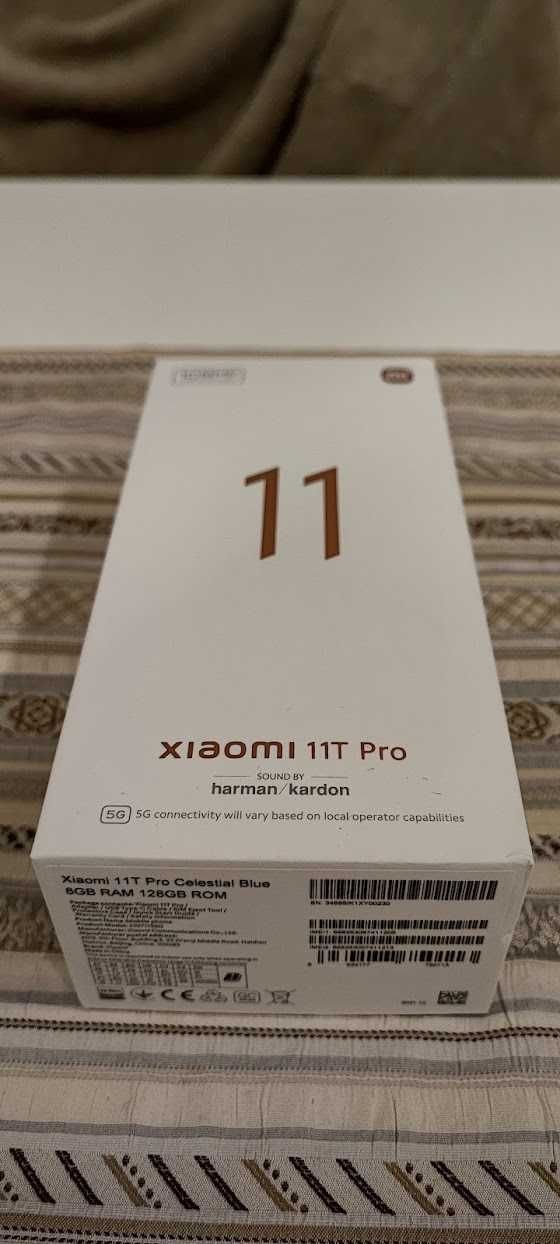 Продавам Xiaomi MI 11T Pro Пълен Комплект Като Нов + Подарък