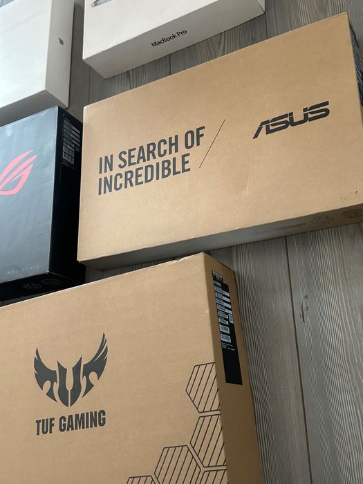 cutie laptop Apple si Asus cutii originale goale stare perfecta