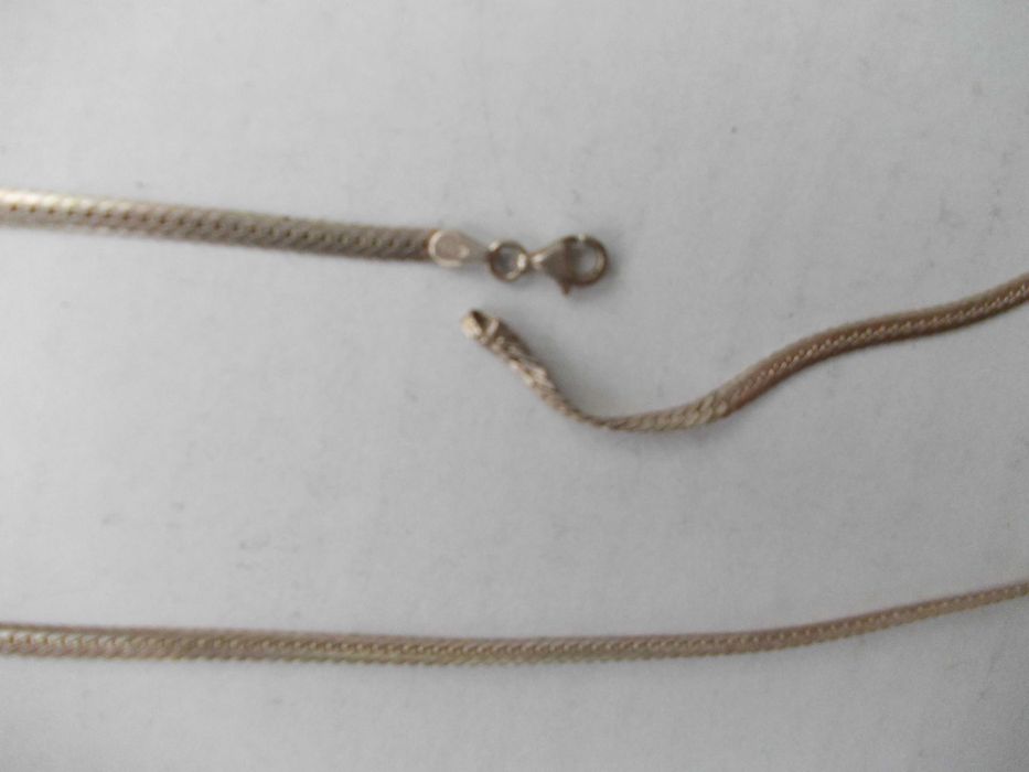 Lant colier vechi din argint 1