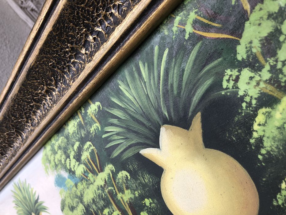 Tablou mare pictat pe panza