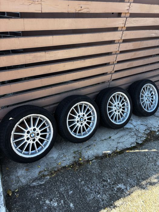 Jante Bmw originale R17 5x120 cu anvelope 225/45/17 iarna dot 2020