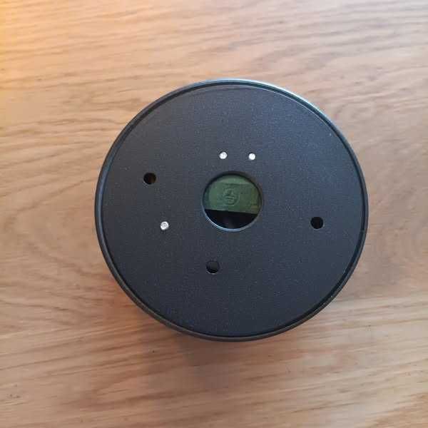 НОВ! LED спот за таван, черен, с включена GX53 крушка 6W