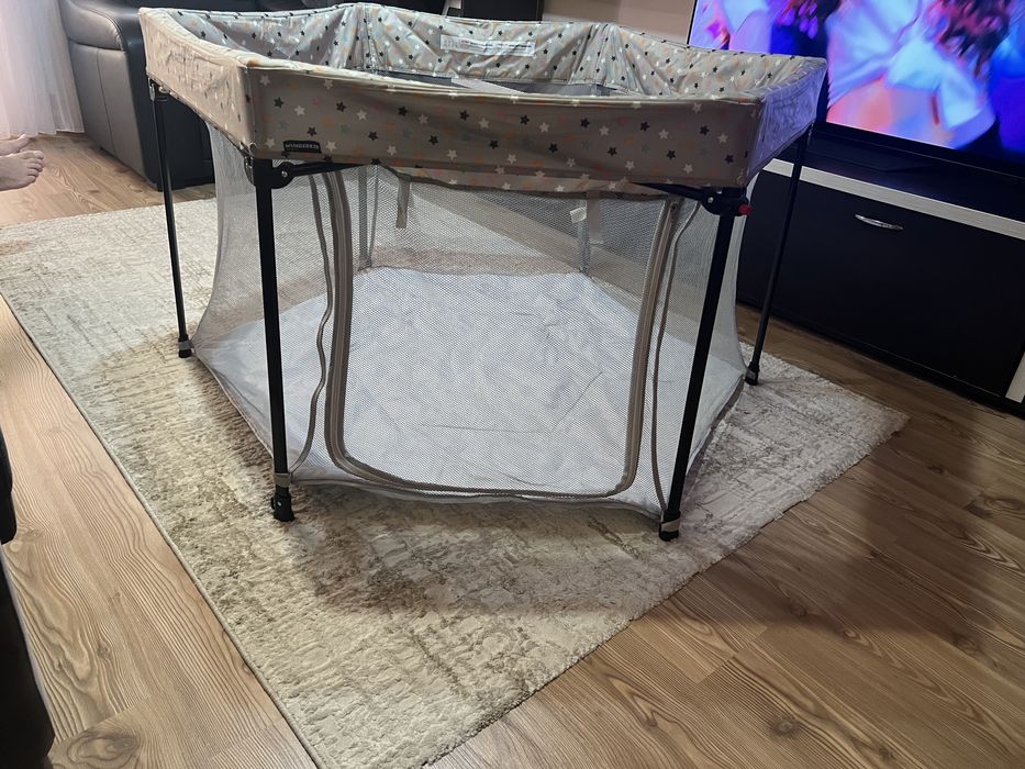 Tarc de joaca Wunderkid Play, 135 x 135 x 75 cm