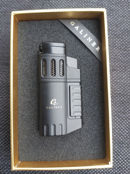 Луксозна запалка за пури GALINER два цвята