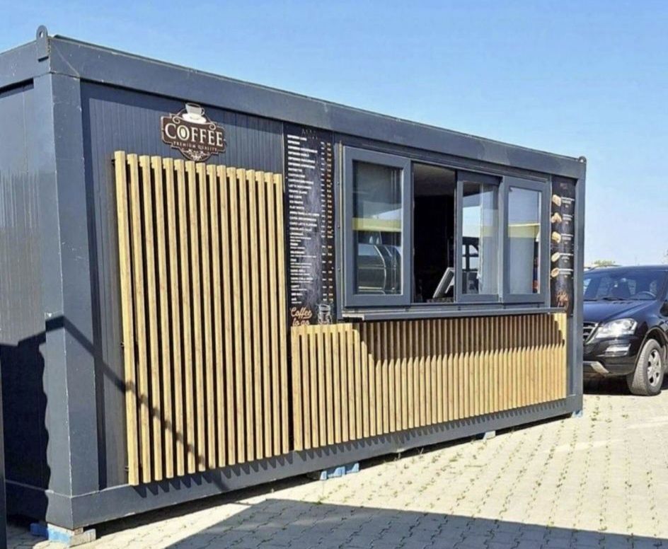 Vand container modular tip birou gri antracit