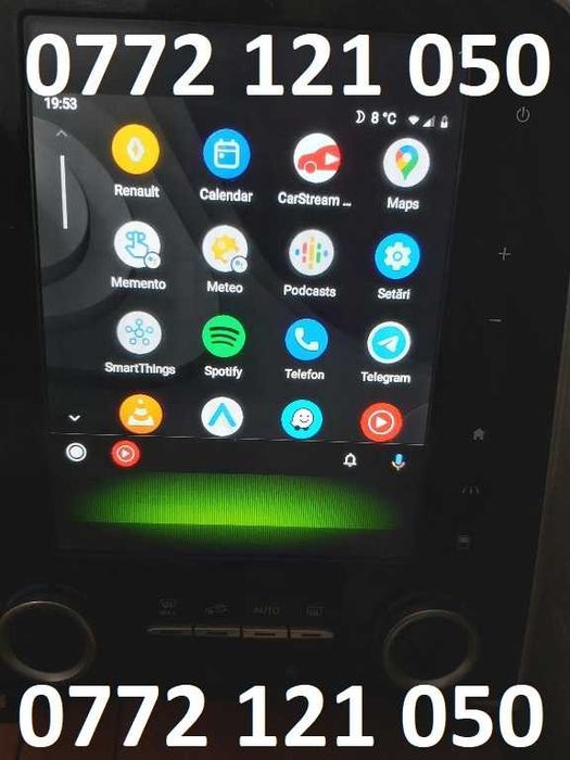 Harti Renault R-LINK 2 Android Auto Youtube Waze Megane Kadjar Dacia