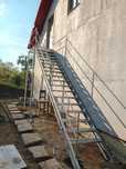 Scara metalica zincata de exterior  6m l