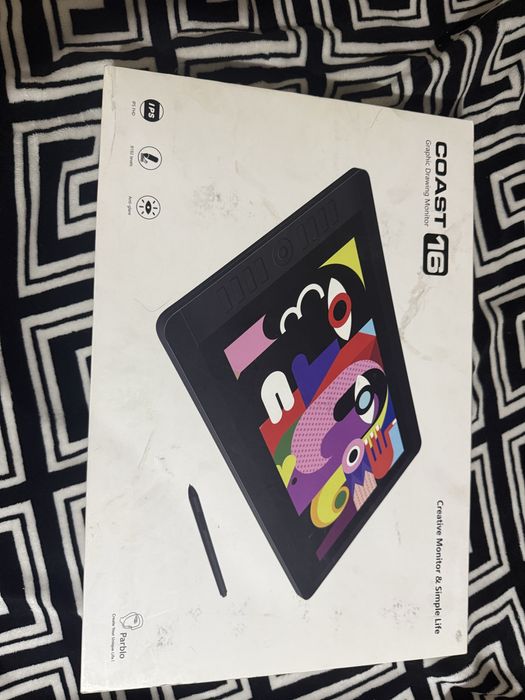 Графический планшет Parblo Coast 16, планшет для рисования