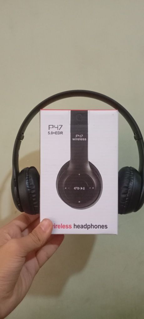 P47 wireless headphones-simsiz naushnik, 200+ arzon narxda mavjud