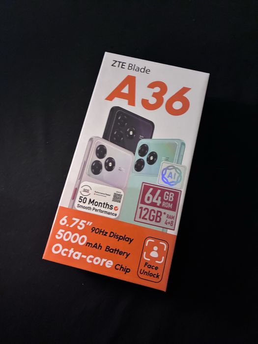 ZTE Blade A36 Black