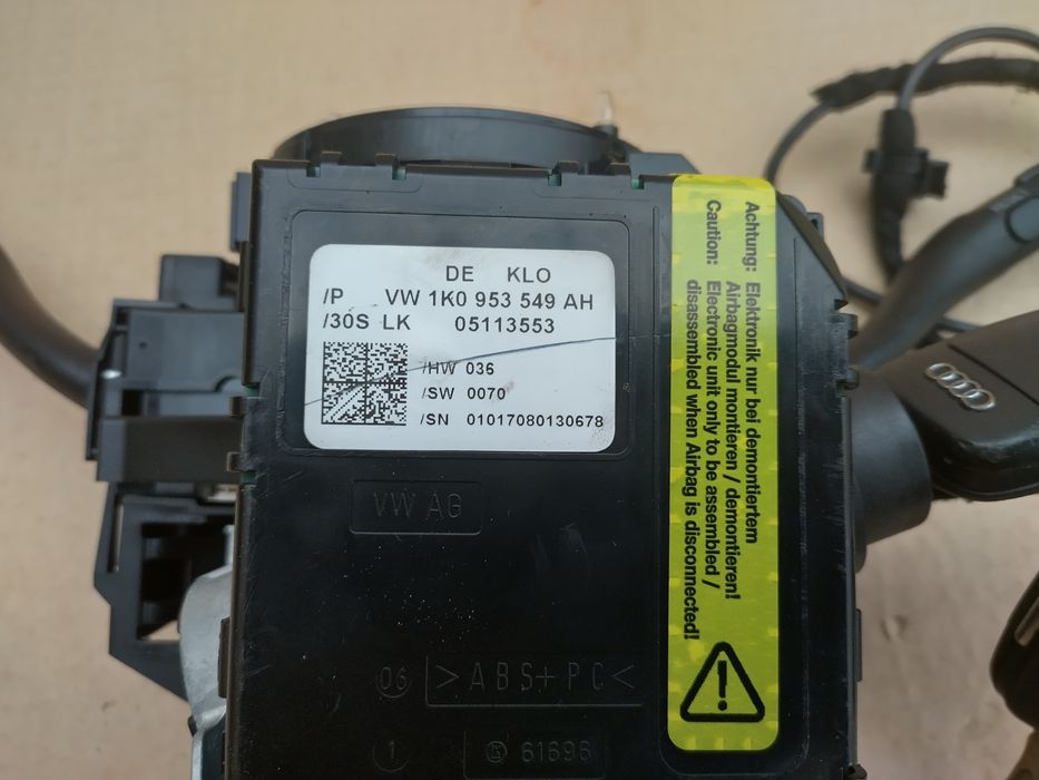 Contact pornire cu doua chei și modul Audi A3 8P, VW Golf V