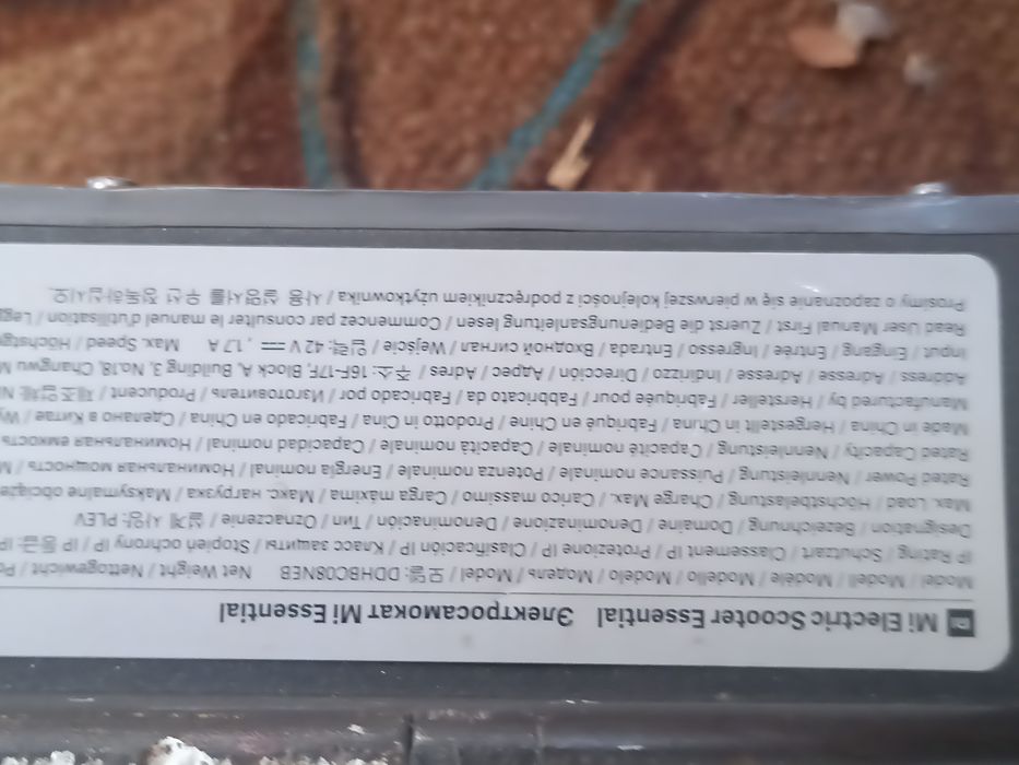 Trotinetă Xiaomi mi Essential