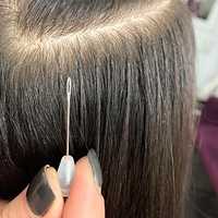 Капсуляция волос , снятие нарощенных волос