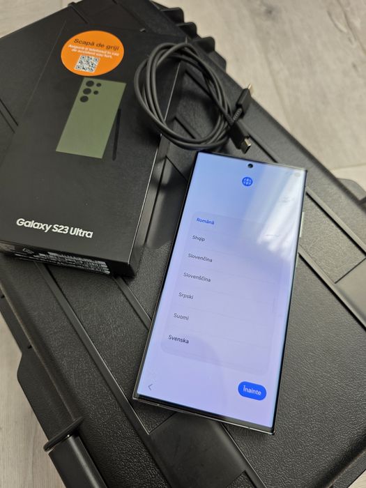 Telefon Samsung s23ultra 512GB 12GB RAM IMPECABIL