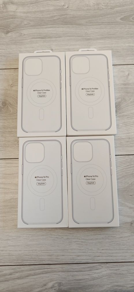 Husa Magsafe  iphone 16 pro, iPhone 16 pro max pop up chip  clear tran