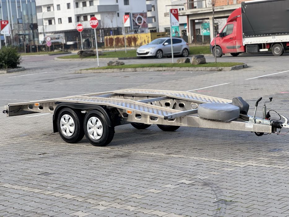 Platforma Trailer Auto Full Aluminiu 4m / 2.0 t Gala Syriusz