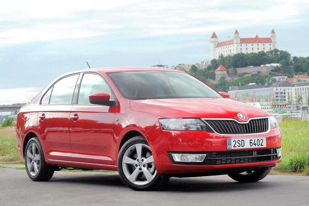 Бампер передний Шкода Рапид Skoda Rapid 2013-