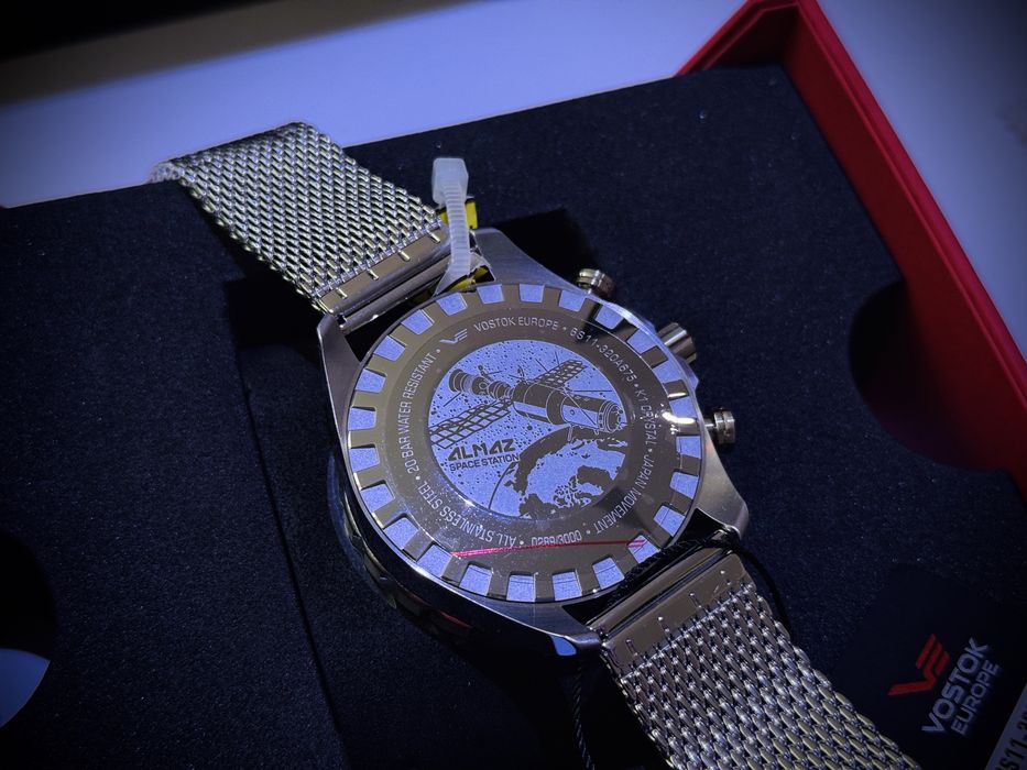 Vostok Europe Almaz - 6S11-320A675, Мъжки кварцов часовник ( НОВ )