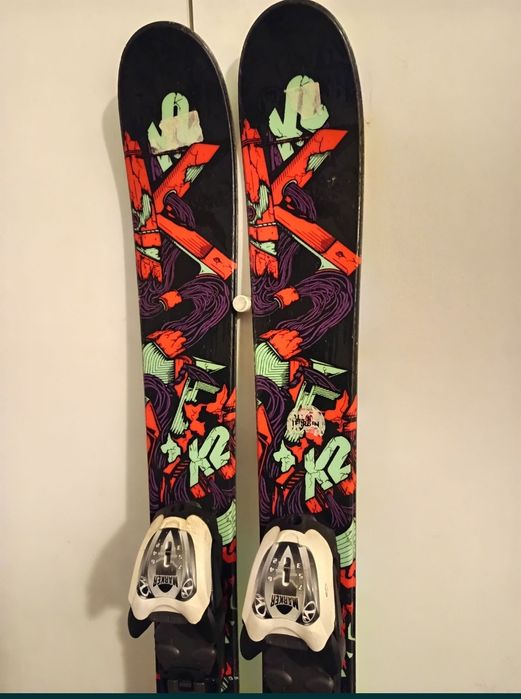 Schiuri K2 Juvy, 119cm, freestyle, juniori.