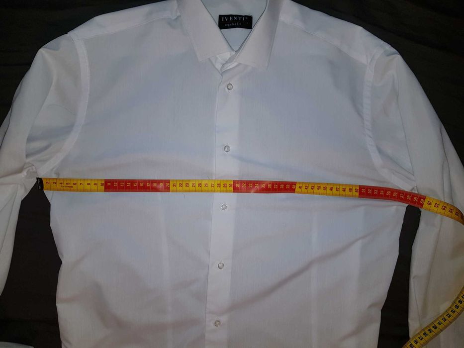 стилен тъмносин мъжки костюм Aggressor, сако гръдна 120 см, ханш 108 с