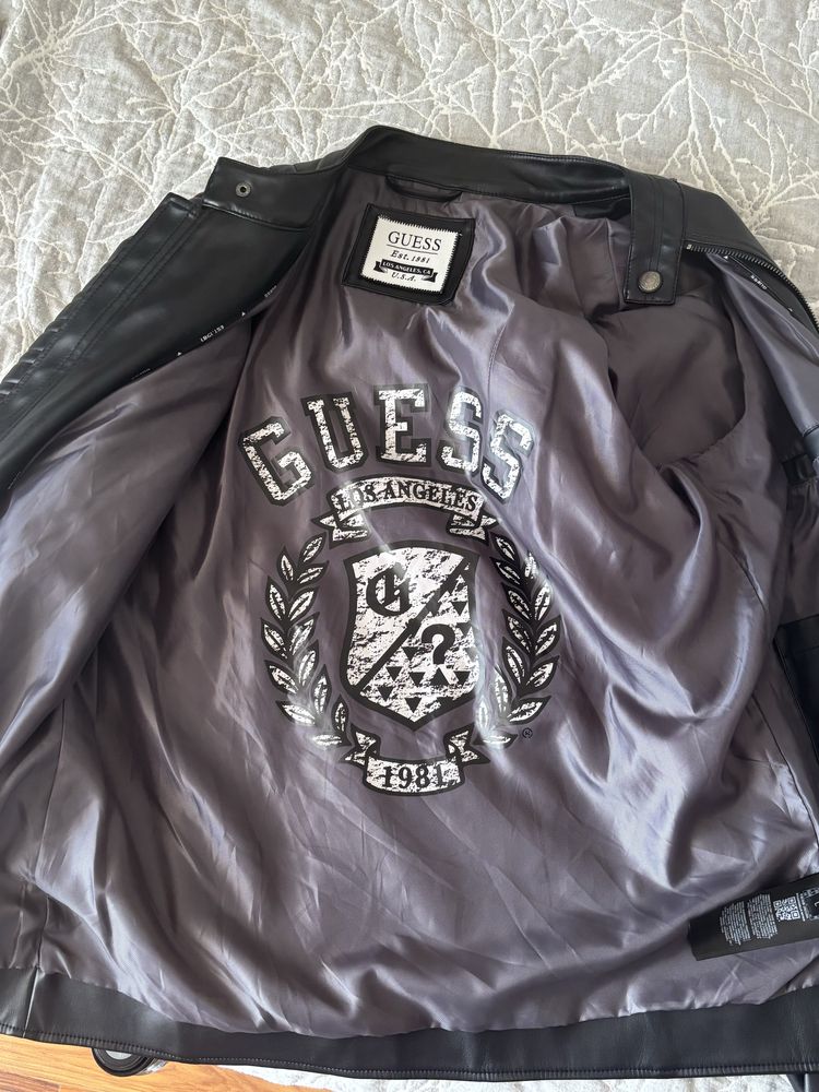 Оригинално кожено яке Guess