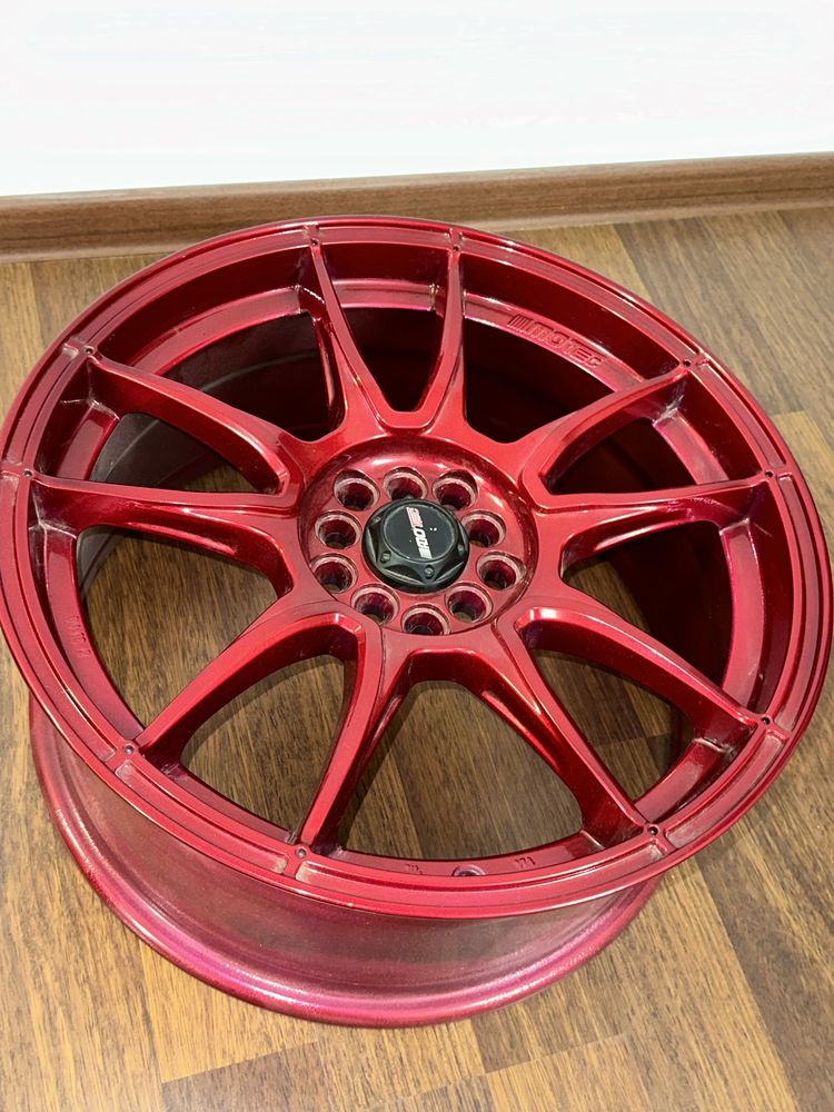 Jante Motec Nitro MCR1 8J R18 5X100 5X112 Candy Red NOI