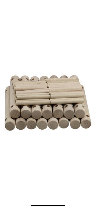 Rastel vin 12 sticle lem masiv netratat sau vopsit maro