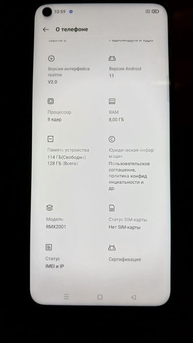 Realme s 6 original в отличном состоянии.