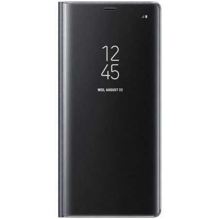 Husa de protectie tip carte compatibila cu Samsung S8 NEAGRA
