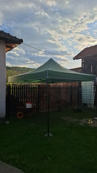 Cort Pavilion 3x3/6x3 de gradina Structura Groasa