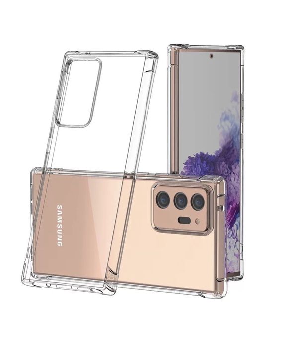 Samsung S20/S21/S22/S23 PLUS Ultra Husa Crystal Celar Anti Soc Silicon