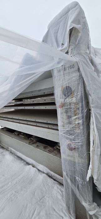 Пресс горячий 4 х пролетный