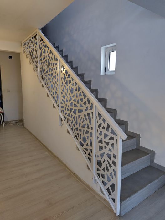 Balustrade Personalizate din BOND-ALUMINIU desing modern prelucrat CNC