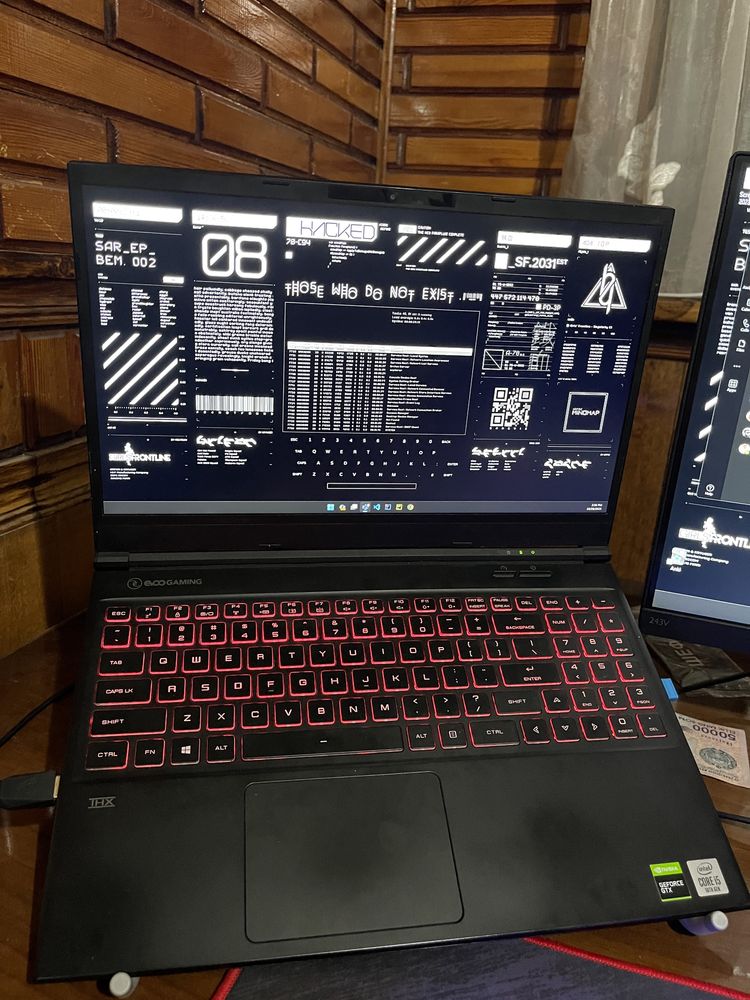 Evoo gaming | i5-10h | 16gb ozu | 768gb ssd | GTX 1650