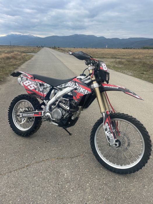 Suzuki Rmx 450z рндуро