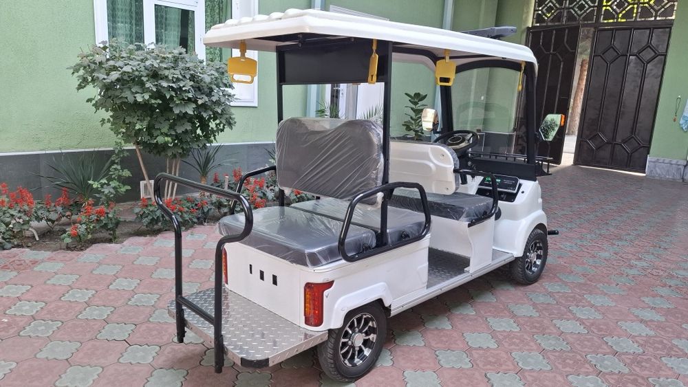 ЭЛЕКТРОГОЛЬФКАР  6 КИШИ лик

 Максимал тезлиги: соатига 50км
Тулик зар