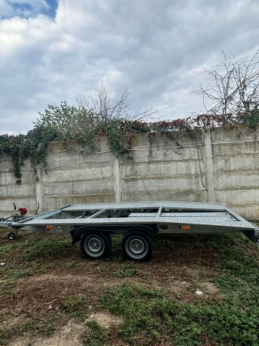 Remorca transport auto, platforma, tva, snowmobil, 2850 kg 5.7m X 2.2