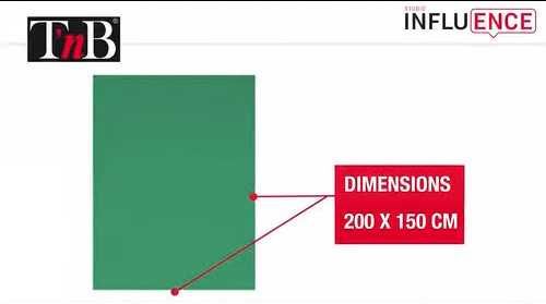 Influence Fundal Background fotografii verde XL 150x200cm 100% bumbac