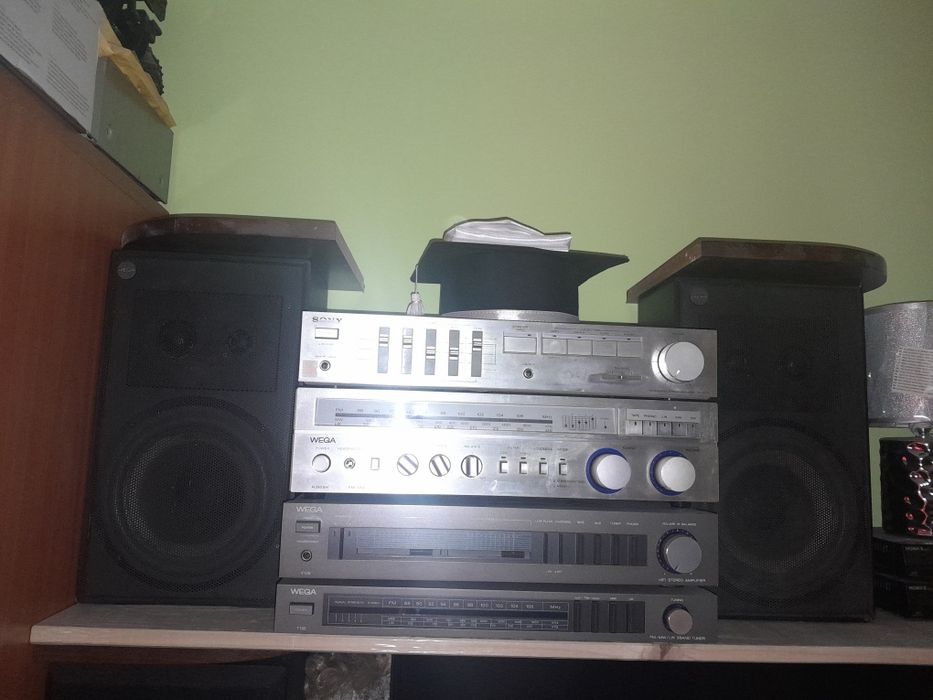 Amplificatoare, amplitunere, boxe Sony,Wega